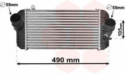 VAN WEZEL 82004326 -  Интеркулер